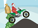 Санта на мотоцикле / Santa On Motorbike