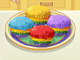 Кухня Сары: радужные кексы / Sara’s Cooking Class Rainbow Cupcakes