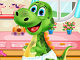 Уход за дино в спа салоне / Baby Dino Pet Spa and Care